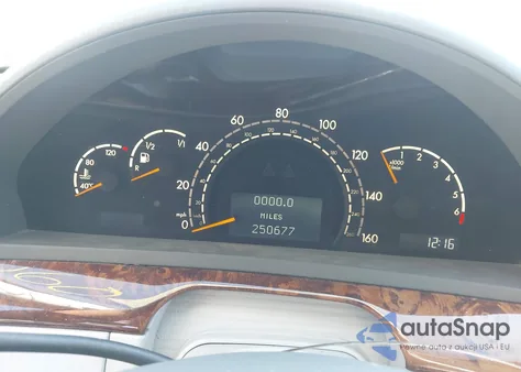 2002 Mercedes-Benz S 500 из США, поврежденный, VIN WDBNG75J32A293965